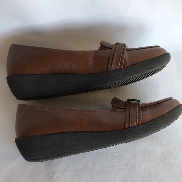 Life Stride SoftSystem brown Flex comfort shoes - Picture 7 of 8